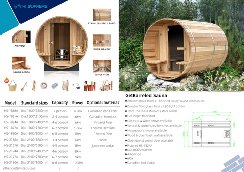 GetBarreled Sauna